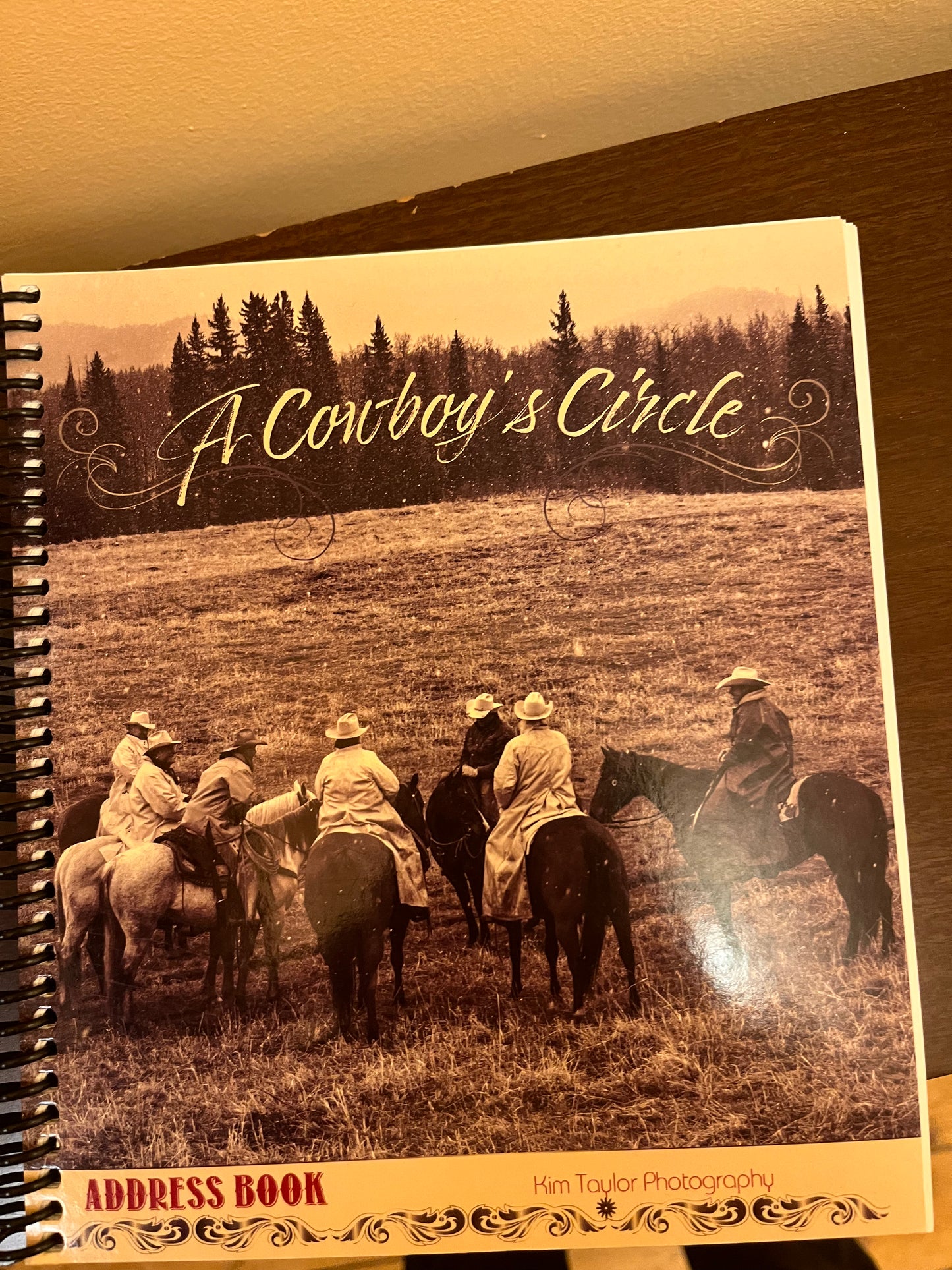 A Cowboy's Circle Address Book