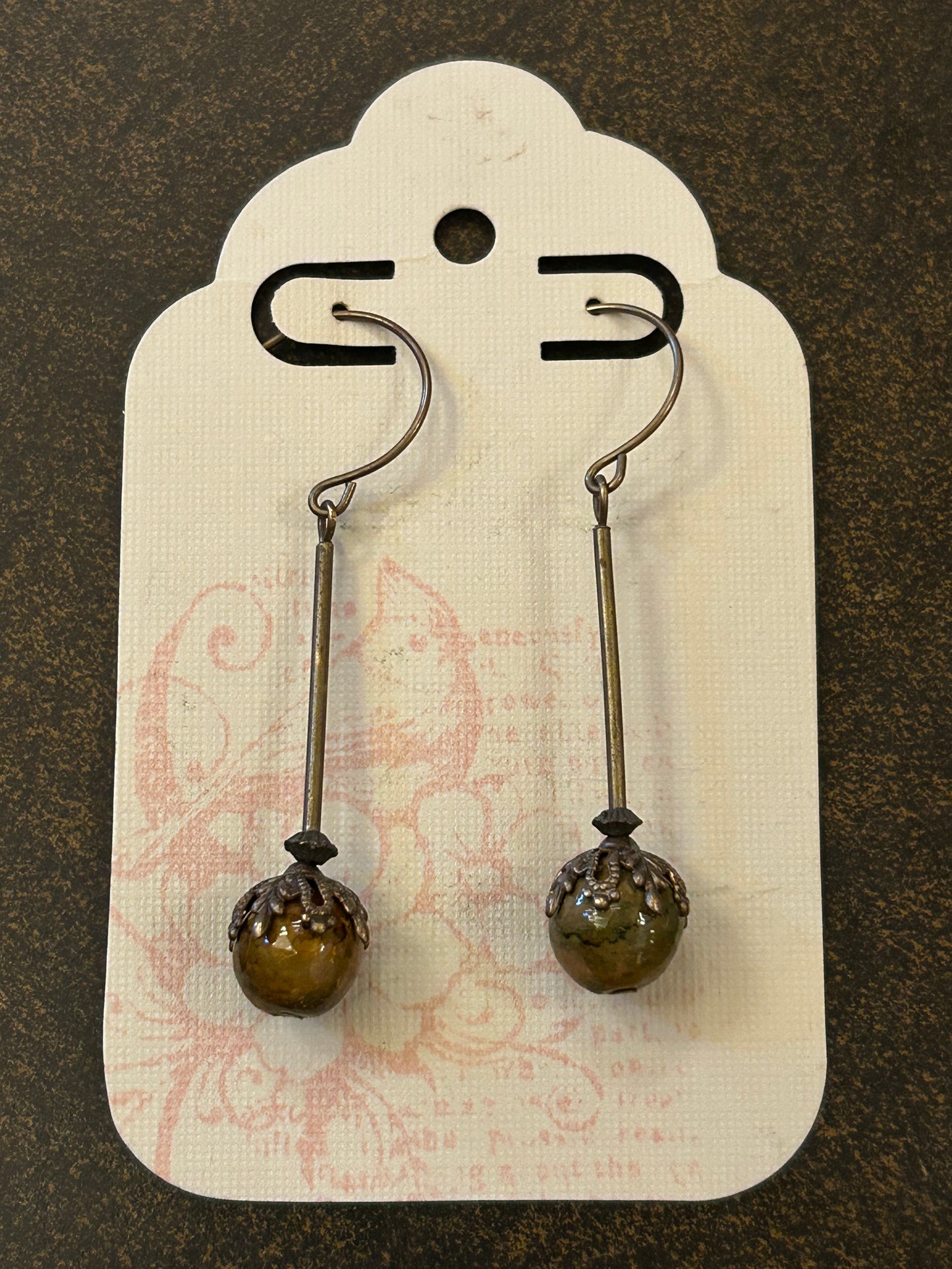 La Plume Noire Vintage Dangles