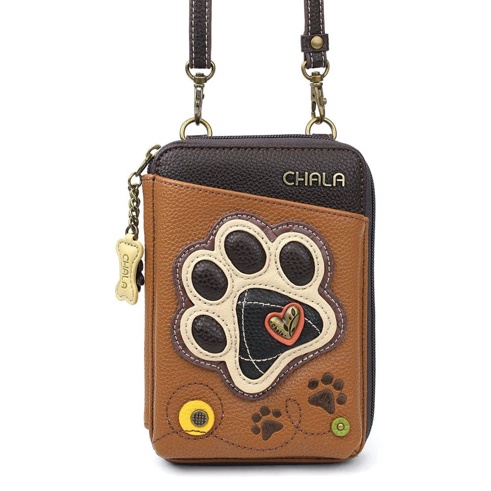 Chala Vegan Leather Crossbody Wallet