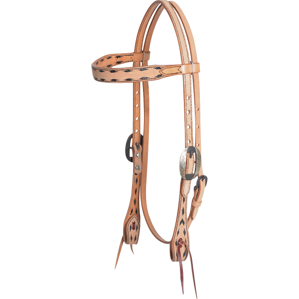 Cashel Buckstitched Browband Headstall