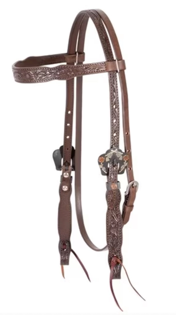 Cashel Guns & Roses Headstall
