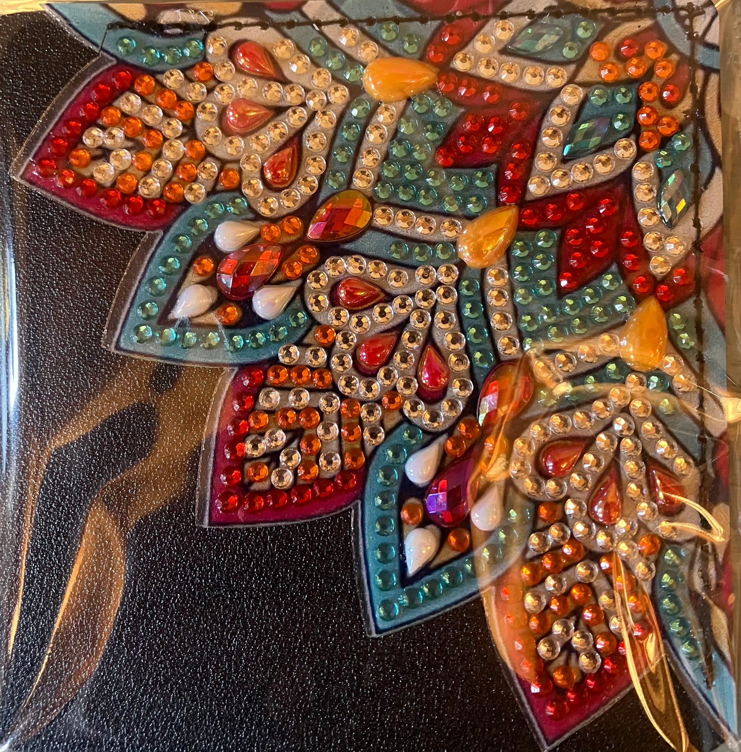 Diamond Art Leather Corner Bookmarks