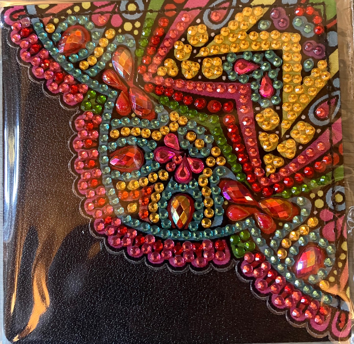 Diamond Art Leather Corner Bookmarks