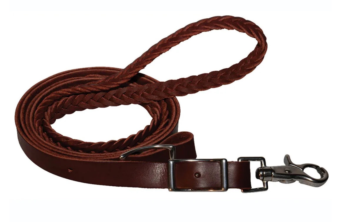 Reinsman LATIGO PLAITED ROPING REIN