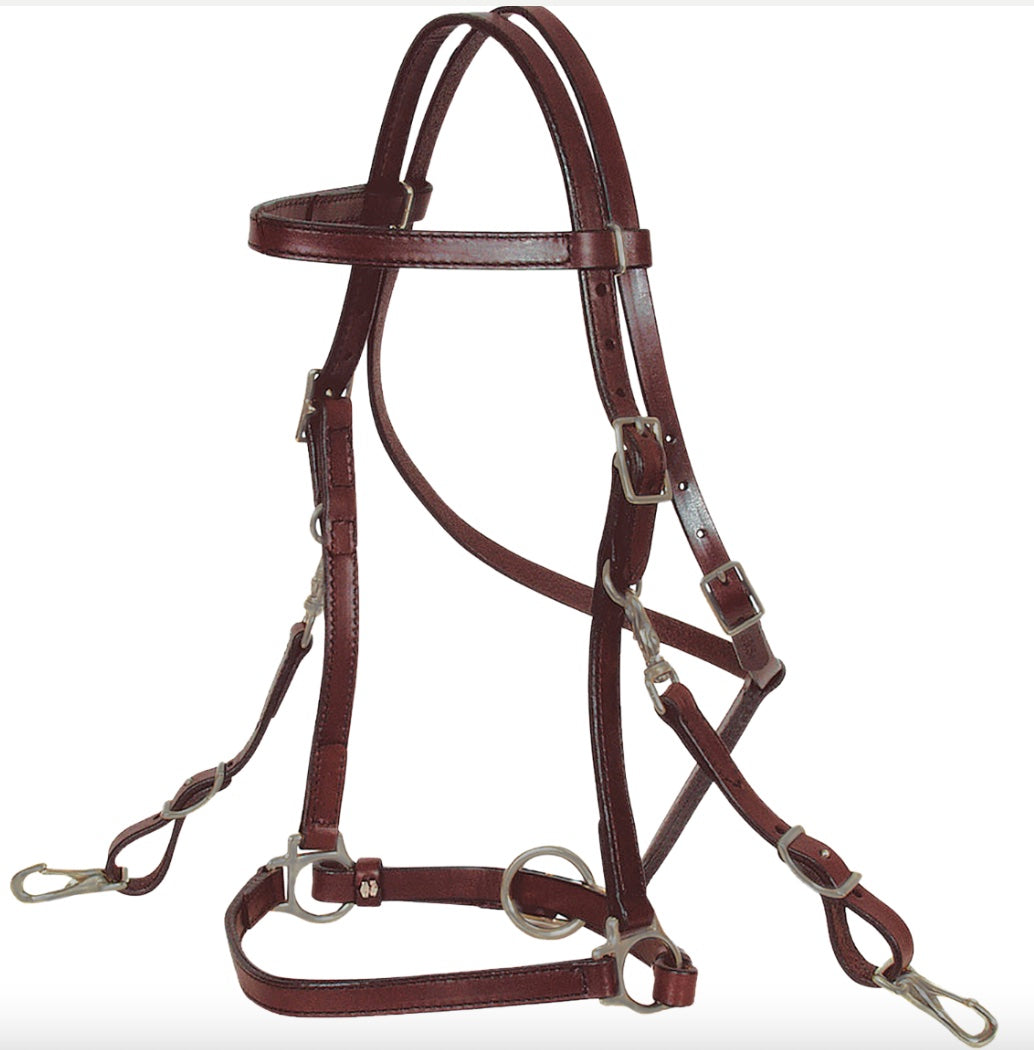 Circle Y of Yoakum TRAIL HALTER BRIDLE