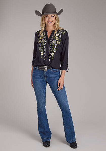 ROPER Ladies Rayon Challis Blouse