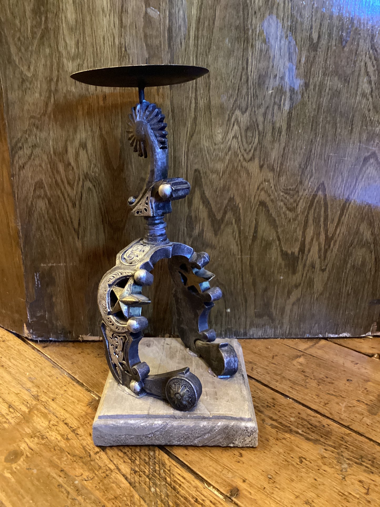 Vintage Western Candle Holders