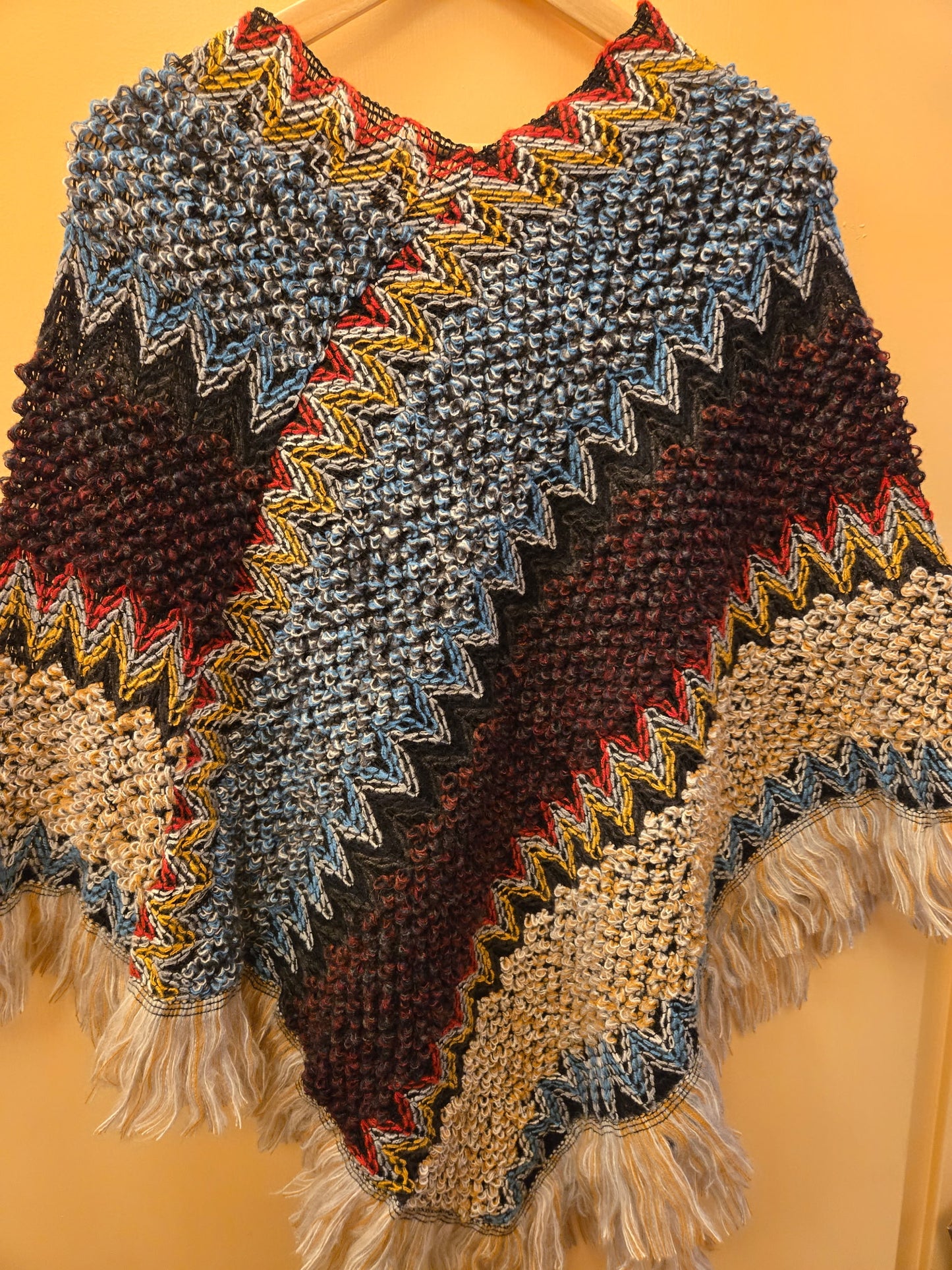 Mane & Feather Knit Ponchos