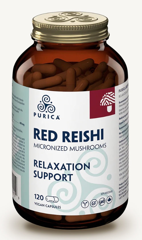 Purica Red Reishi Micronized Mushrooms (Human)