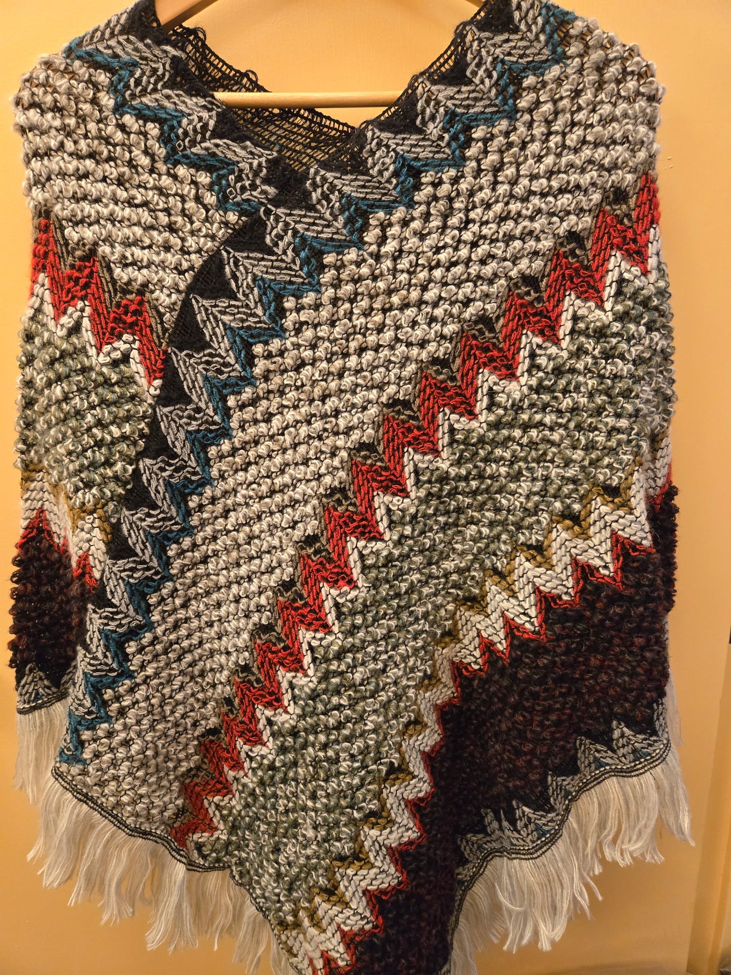 Mane & Feather Knit Ponchos