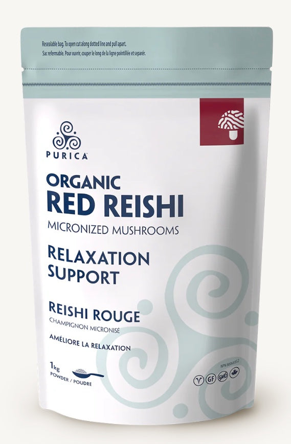 Purica Red Reishi Micronized Mushrooms (Human)