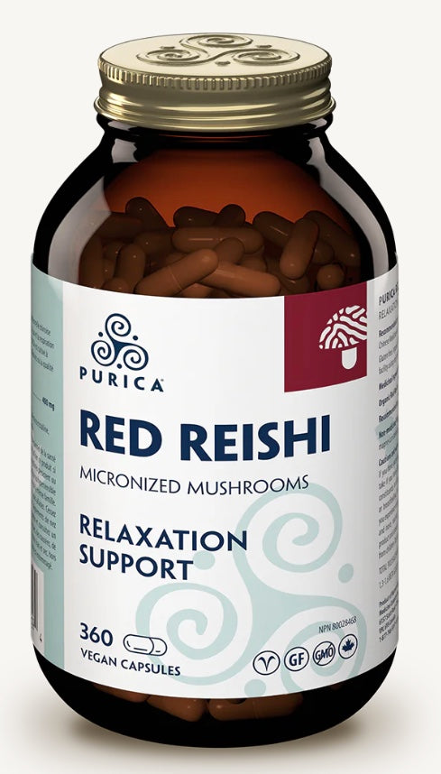 Purica Red Reishi Micronized Mushrooms (Human)