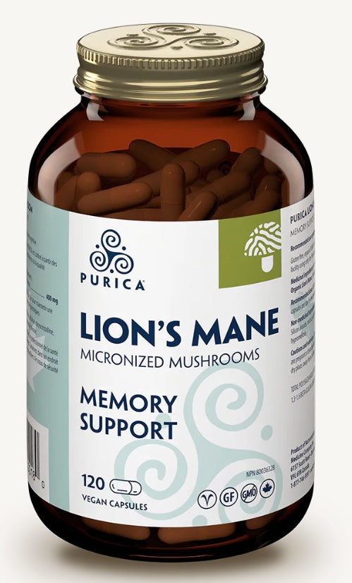 Purica Lion's Mane Micronized Mushrooms (Human)