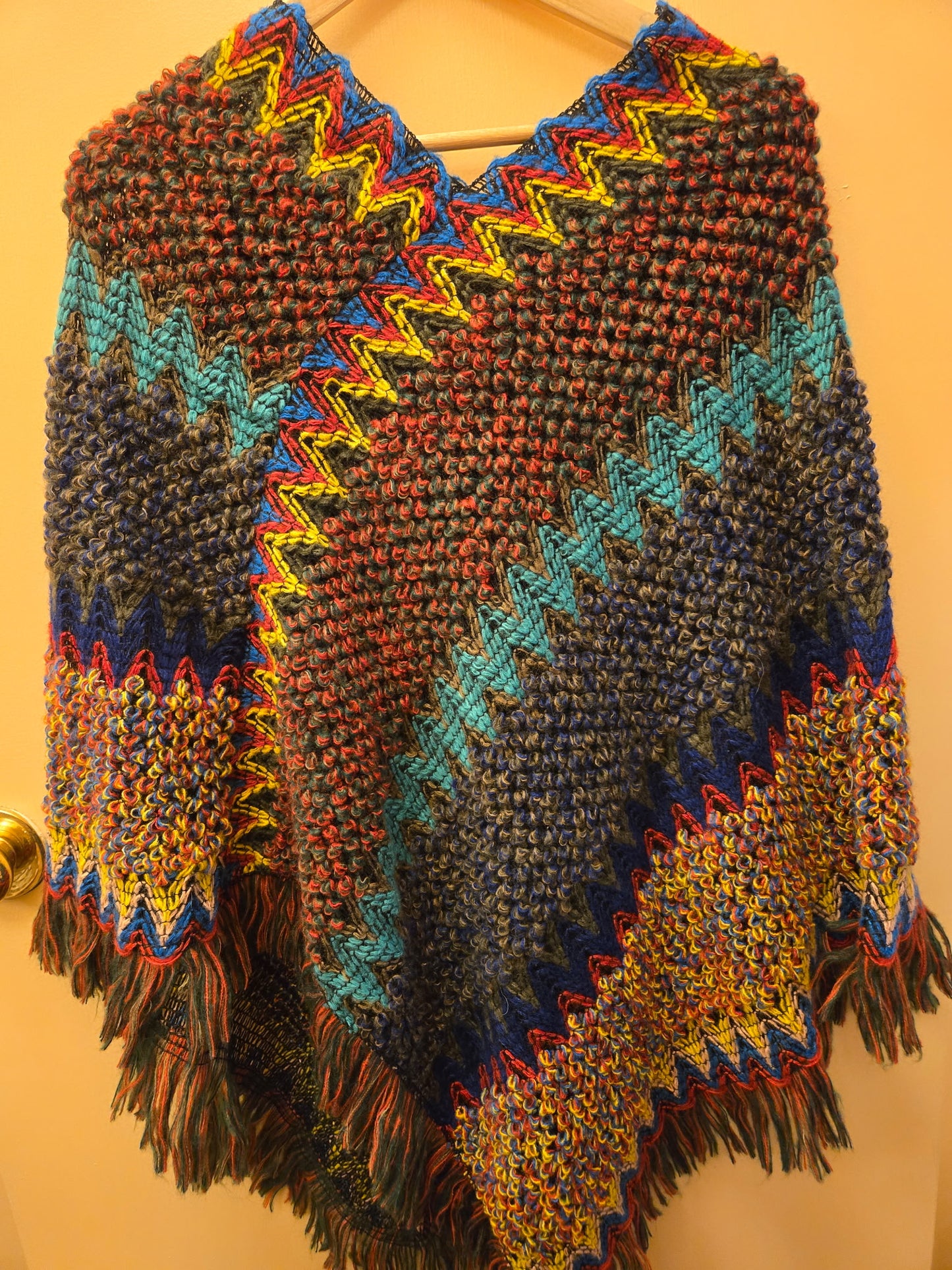 Mane & Feather Knit Ponchos