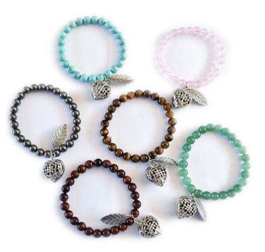 Gemstone Aromatherapy Bracelets