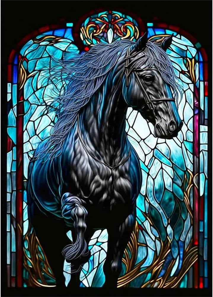 Spirit Horse Bead Art