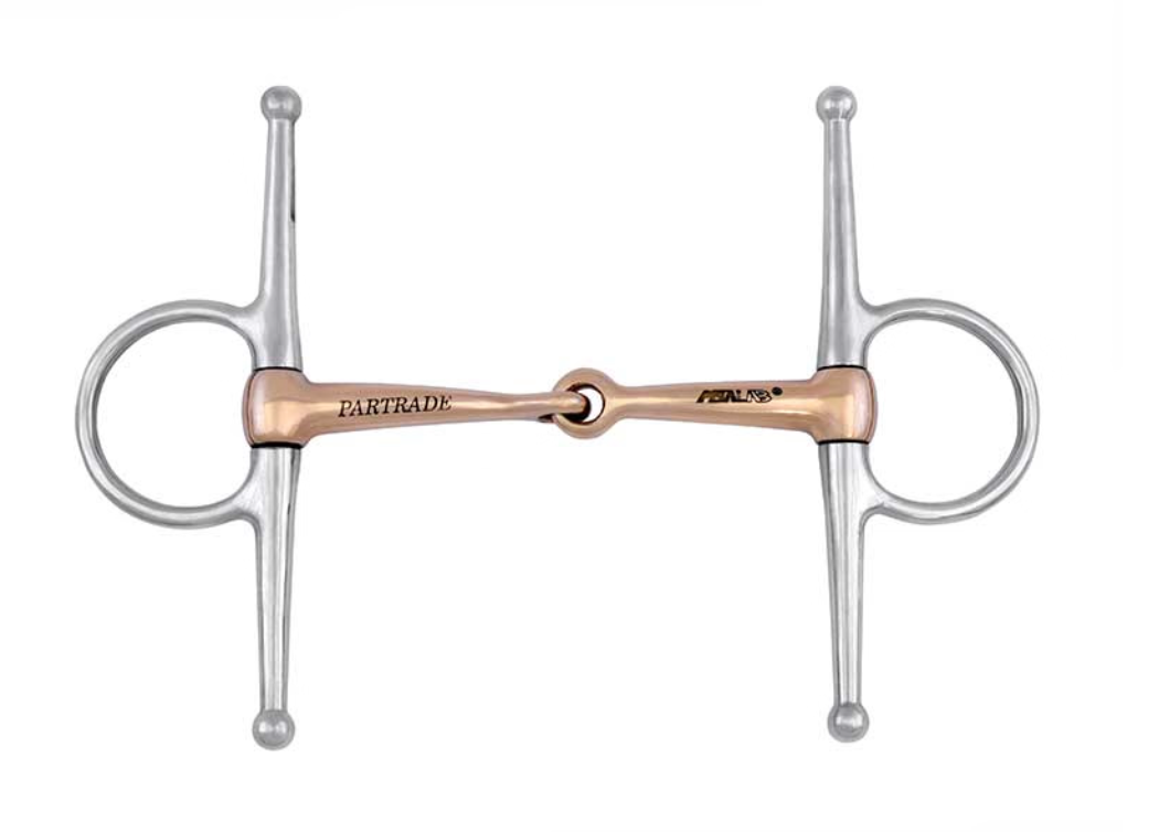 Partrade Metalab Copper Full Cheek Bit