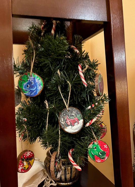 Art of Whispering Xmas Tree Ornaments