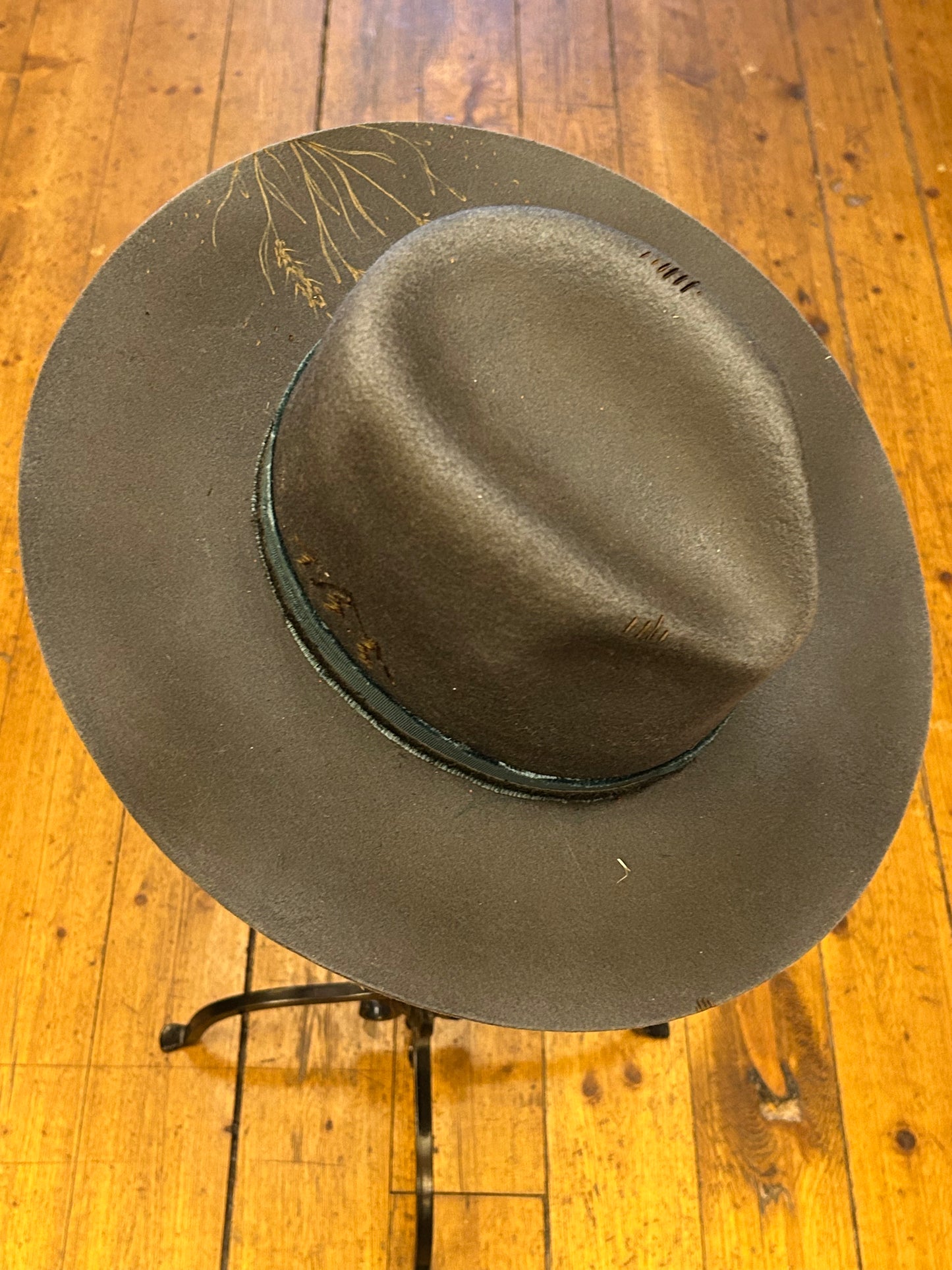 Mane & Feather Pyrography Burned Hats