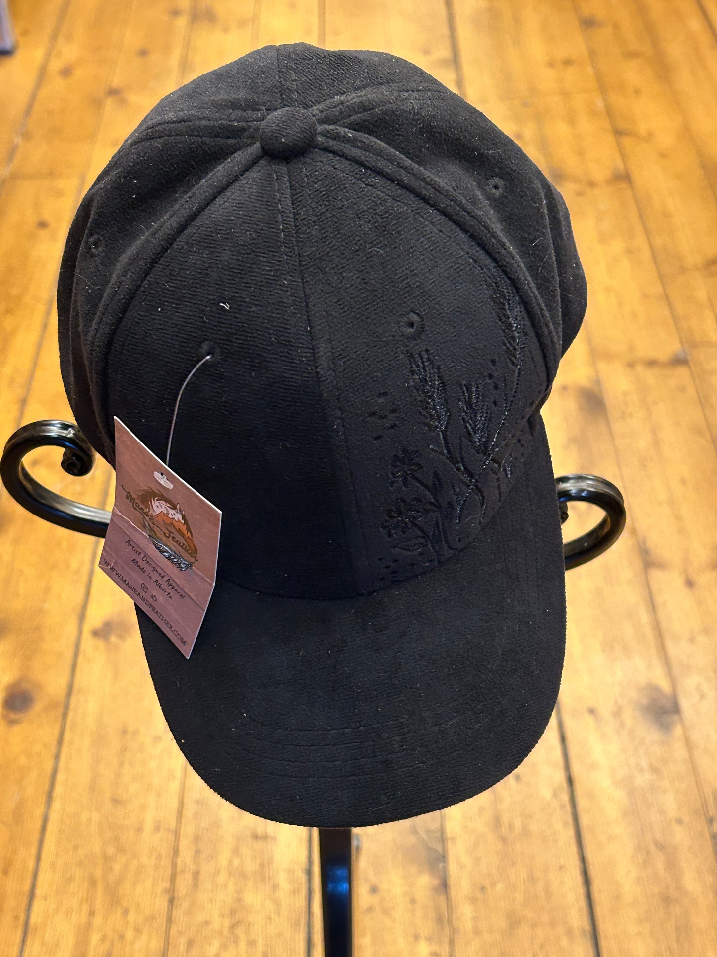 Mane & Feather Pyrography Burned Hats