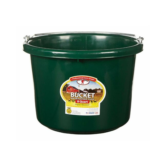 LITTLE GIANT Plastic Bucket 8qt