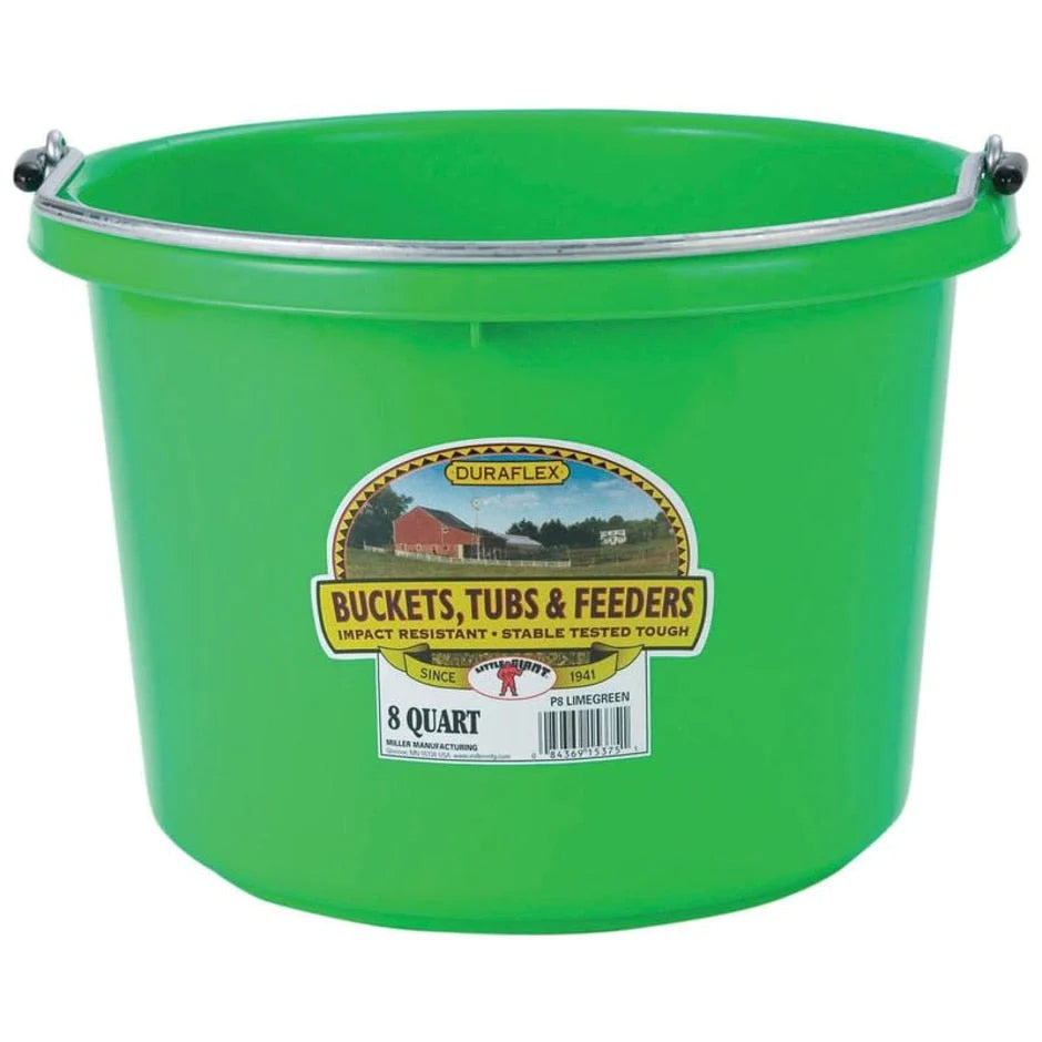 LITTLE GIANT Plastic Bucket 8qt