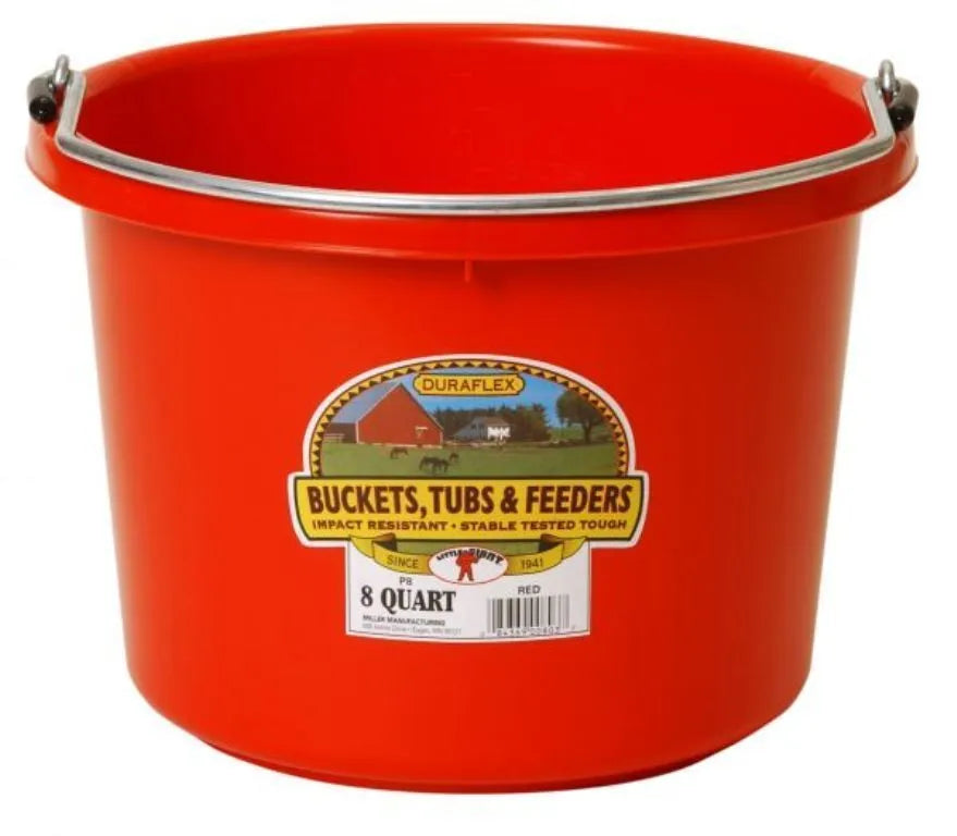 LITTLE GIANT Plastic Bucket 8qt