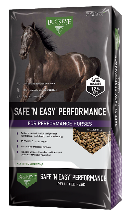 BUCKEYE™ Nutrition SAFE 'N EASY™ Performance Pelleted Feed