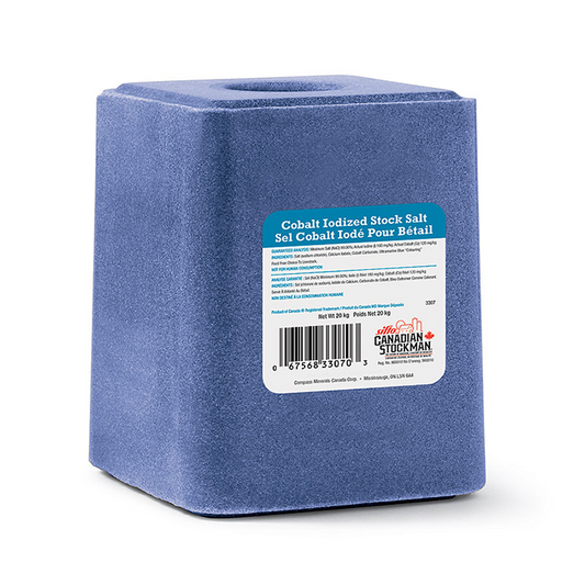 Salt Block Cobalt Iodized (Blue)