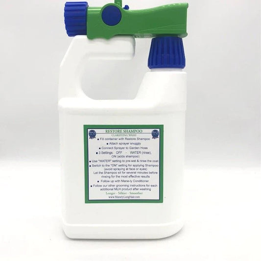 Mane-ly Long Shampoo Spray Unit - EMPTY - REFILLABLE