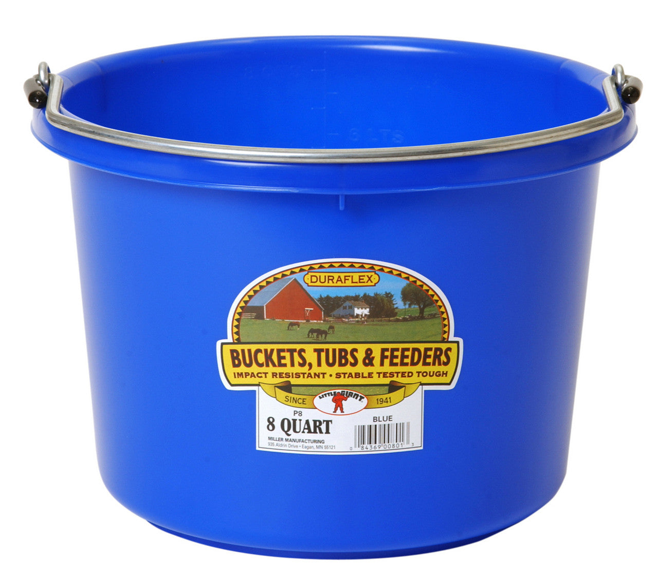 LITTLE GIANT Plastic Bucket 8qt