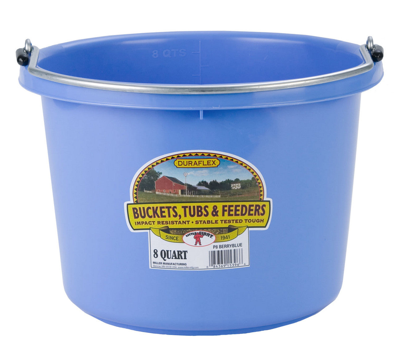 LITTLE GIANT Plastic Bucket 8qt